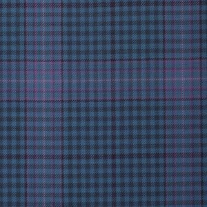 17006  - light medium blue with Lilac check