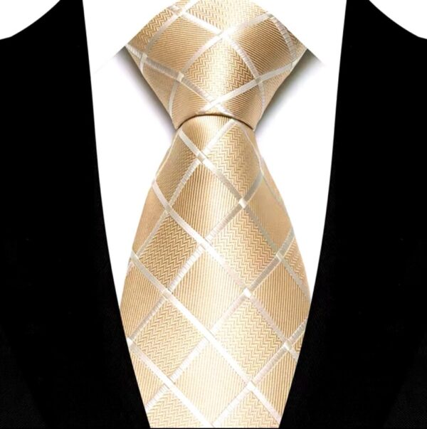 Champagne Diamond Tie