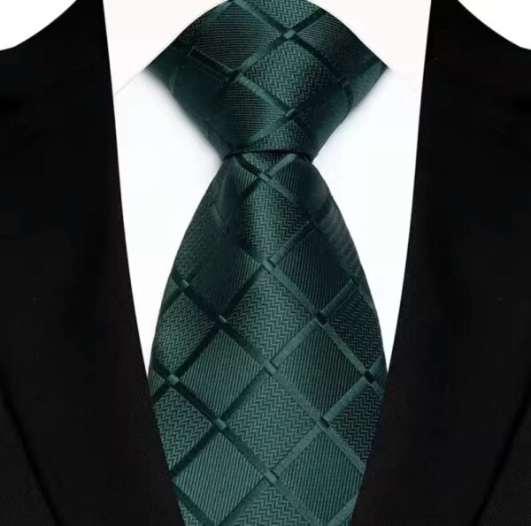 Hunter Green Diamond Tie