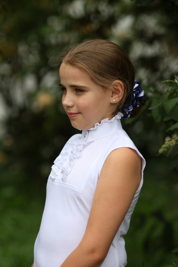 Childs Ruffle Sleeveless Shirt - Image 5