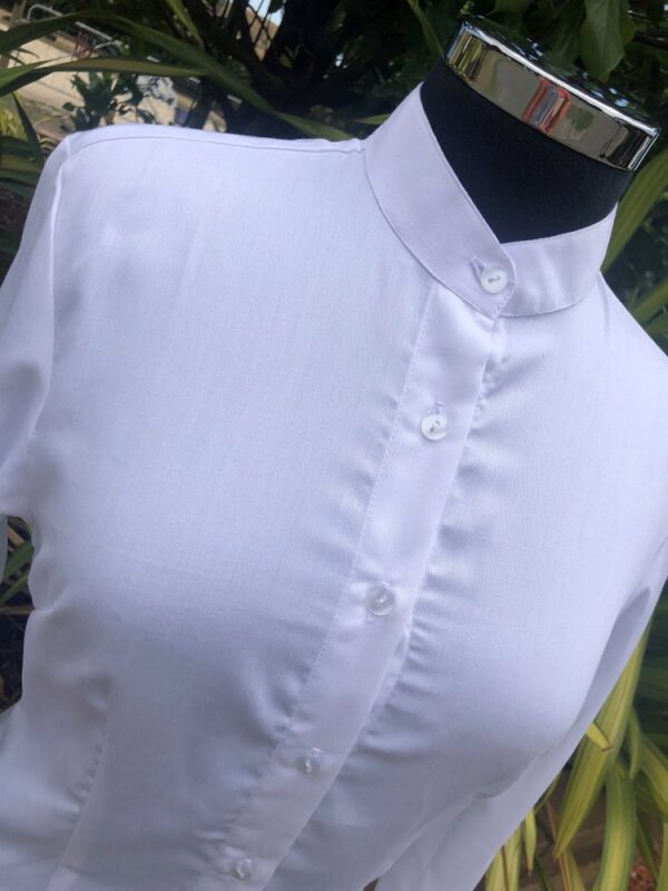 White Ratcatcher Cotton Longsleeve Shirt - Image 2