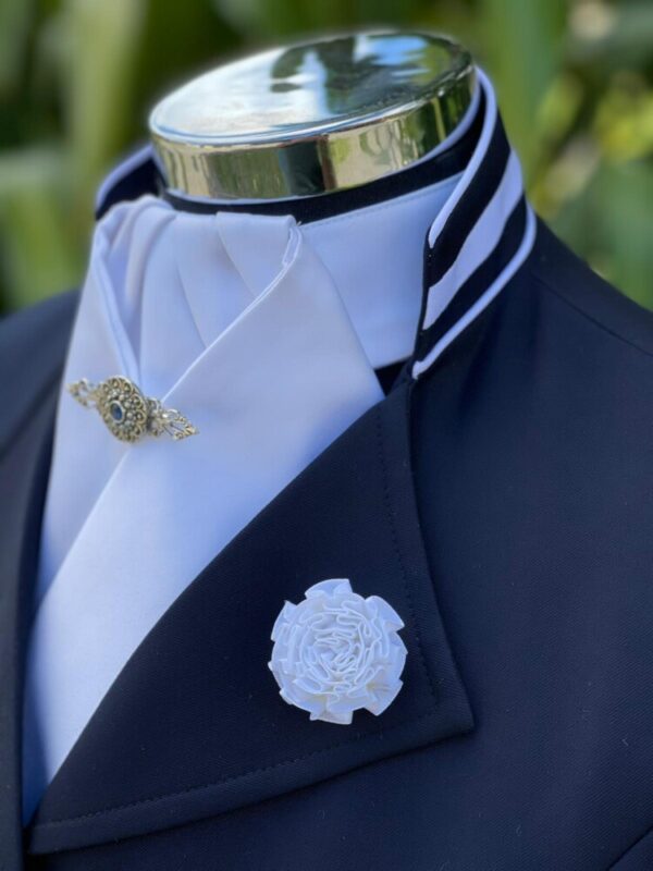 Navy Stand-up Collar/White Trim - Image 6