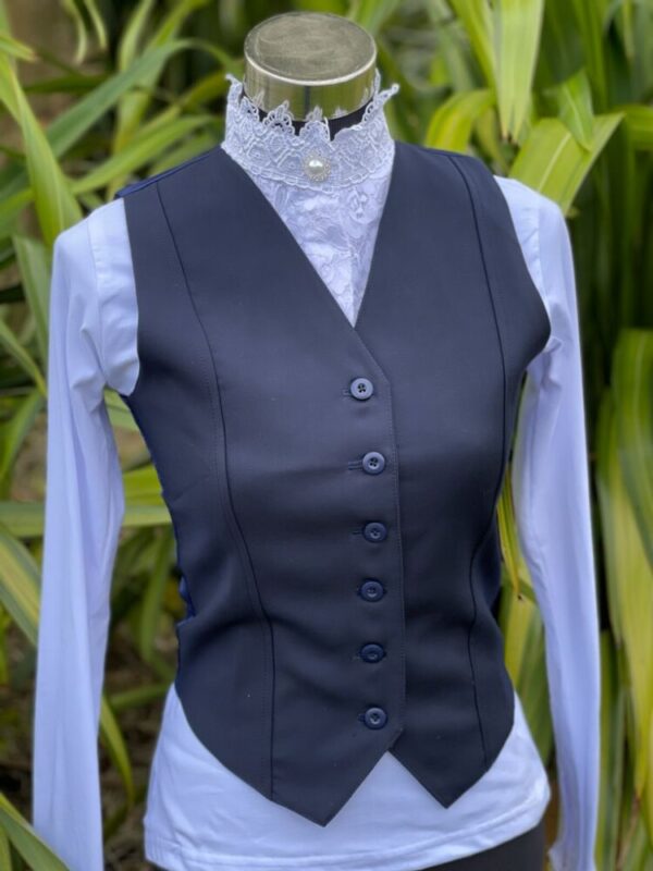 Childs Navy Classic Waistcoat - Image 3