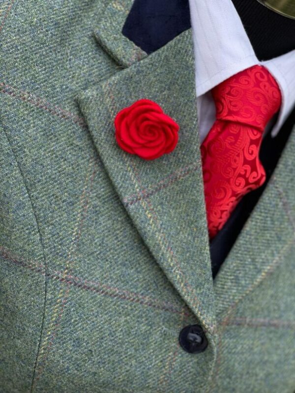 Red Paisley Tie - Image 2