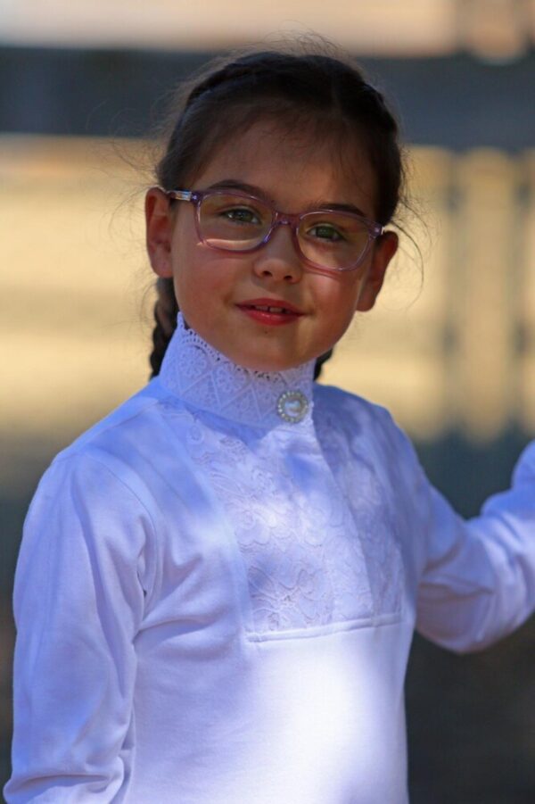 Childs Pearl Lace Longsleeve Shirt - Image 8