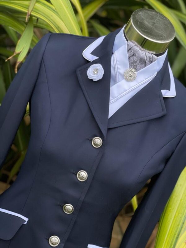 Navy Classic Jacket/White trim