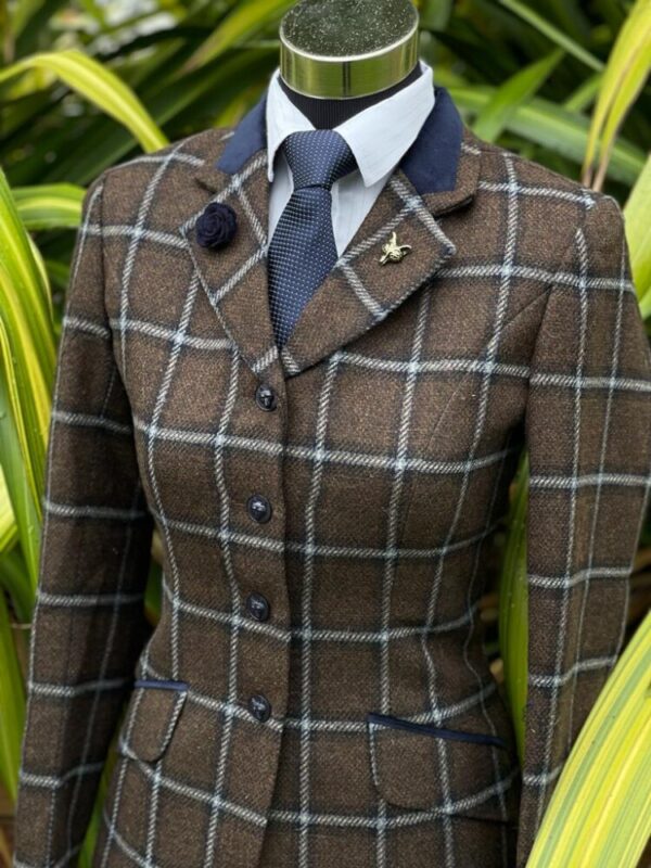 Chocolate Tweed/Windowpane - Image 2