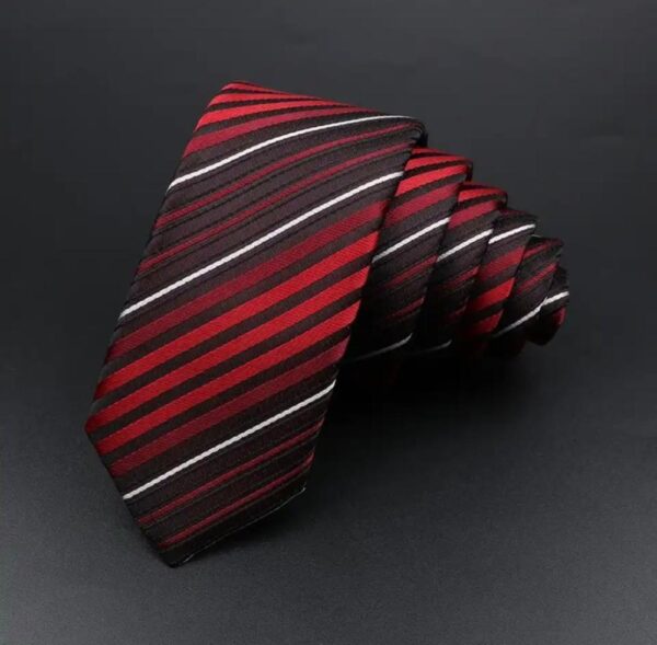 Red Stripe Tie - Image 2