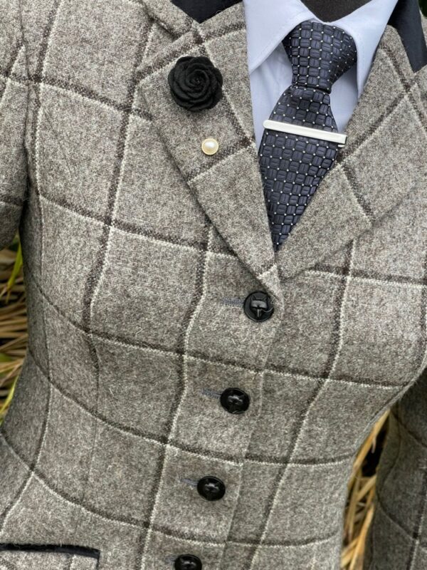 Grey Tweed/Double Windowpane