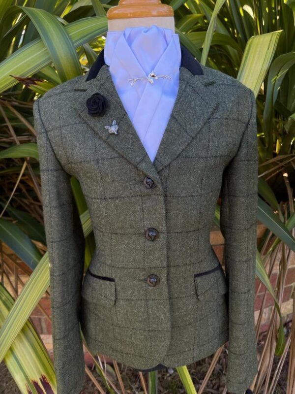 Childs Olive Tweed/Black Overcheck - Image 5