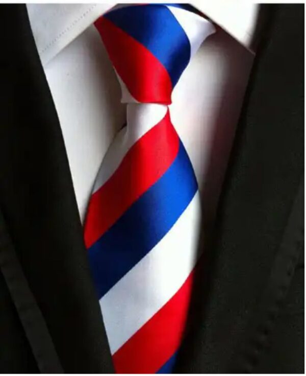 Red / white / Blue Tie - Image 3