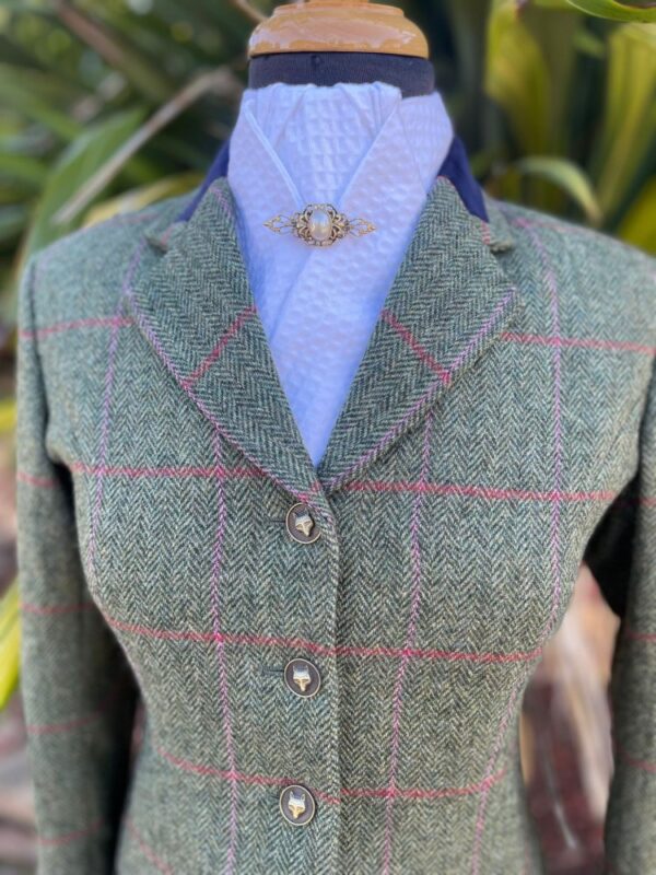 Olive Tweed/Red Pink Overcheck - Image 5