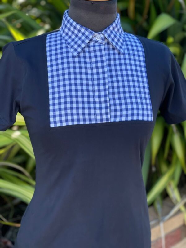 Check Collared Shortsleeve Shirt