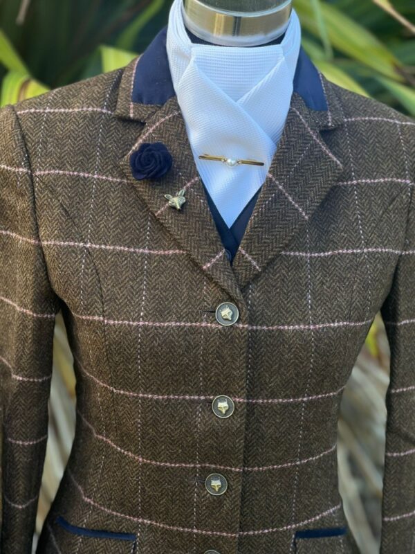 Brown Tweed/Pink Overcheck - Image 6