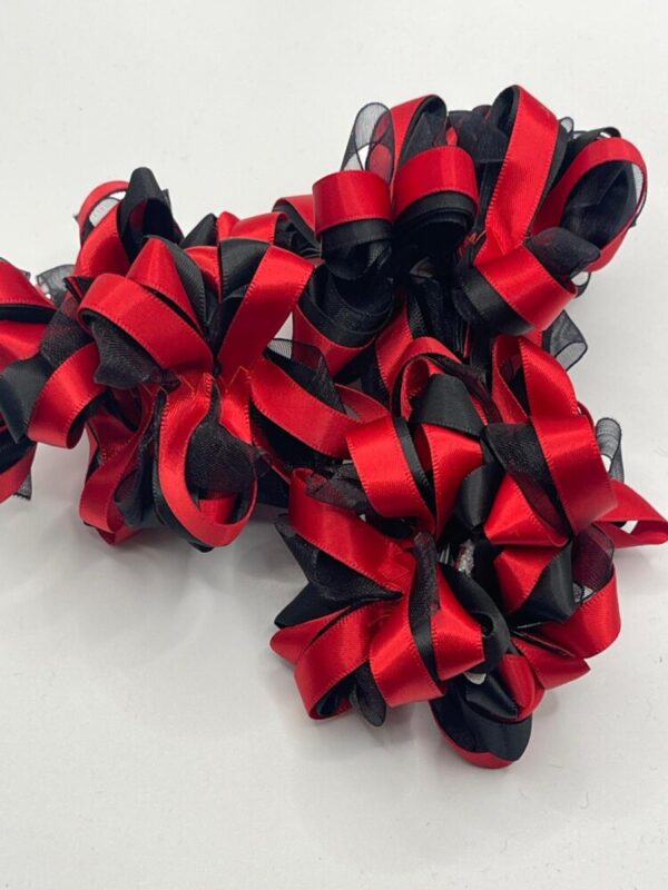 Red / Black Scrunchie